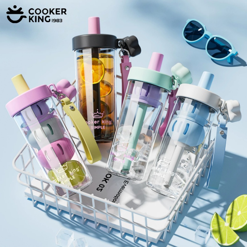 Water Filter Straw - COOKER KING Tritan Pipetli Su Bardağı