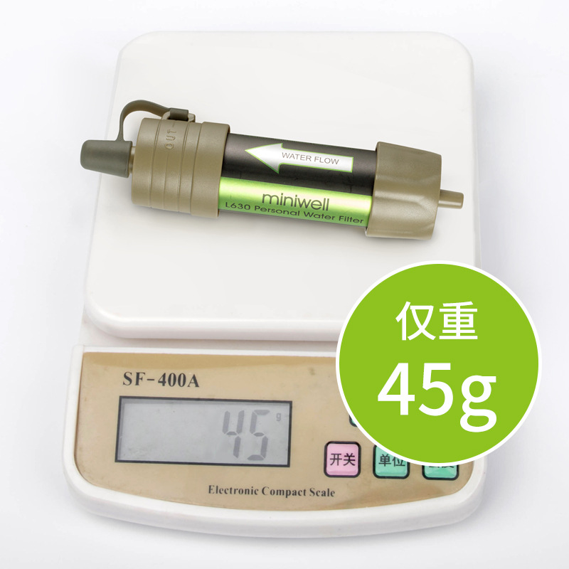 Water Filter Straw - Asker Açık Hava Su Arıtma Pipetli