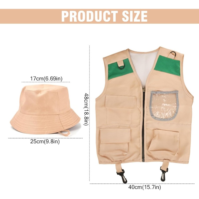 Kargo Yelekli ve Şapkalı Safar - Outdoor Adventure Girl incelemesi ve fiyatı