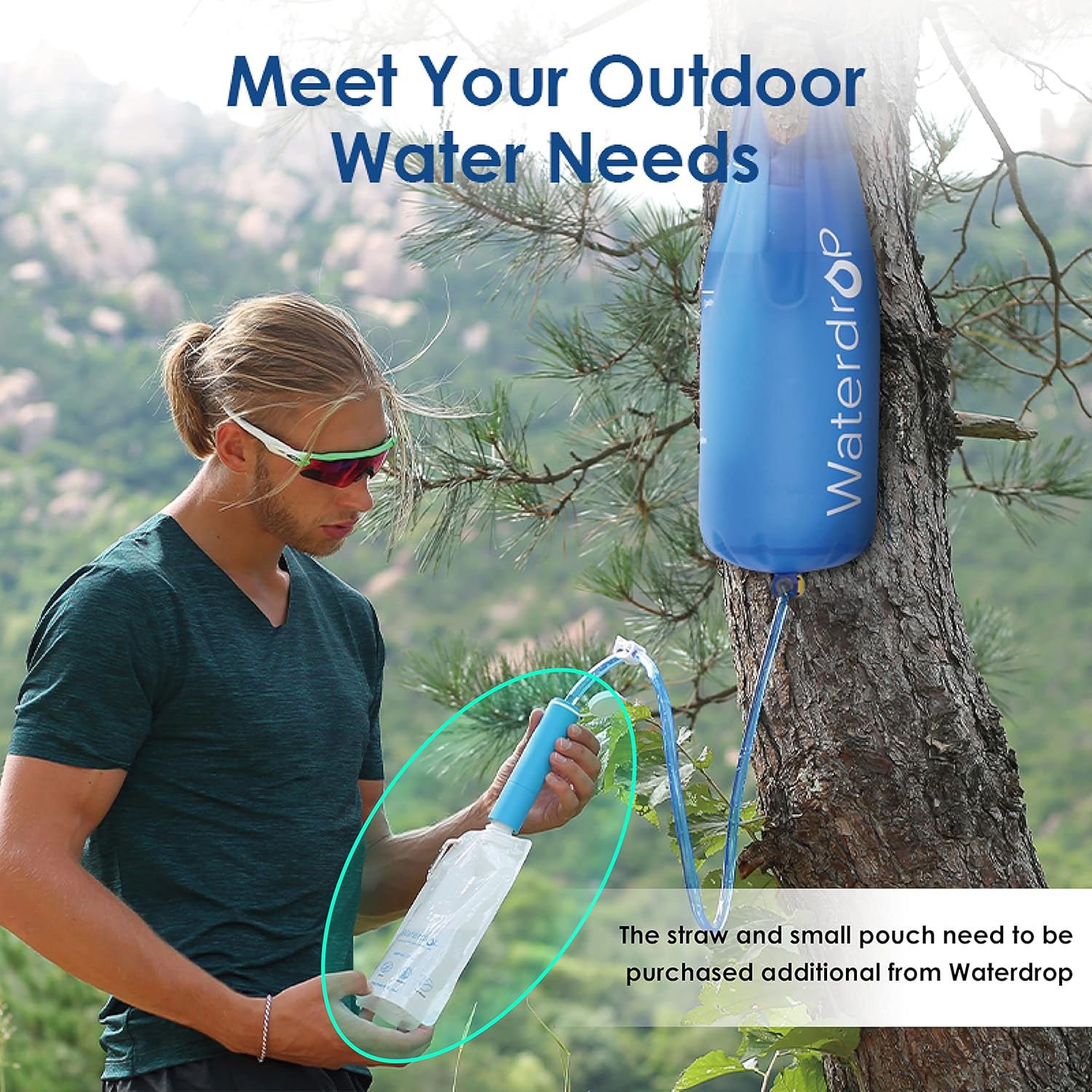 Waterdrop Gravity Su Torbası,  - Water Filter Straw incelemesi ve fiyatı