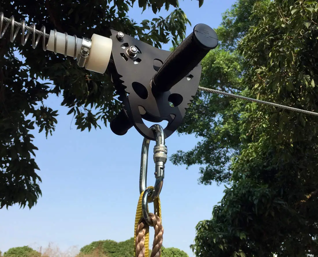 Yükseltilmiş 120ft Zip Line Se - Outdoor Adventure Kit For Kids incelemesi ve fiyatı