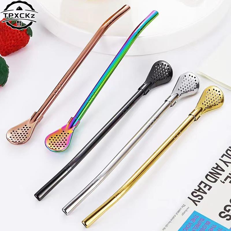 Renkli 304 paslanmaz çelik çay - Water Filter Straw incelemesi ve fiyatı