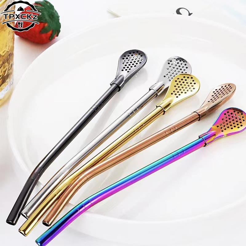 Renkli 304 paslanmaz çelik çay - Water Filter Straw incelemesi ve fiyatı