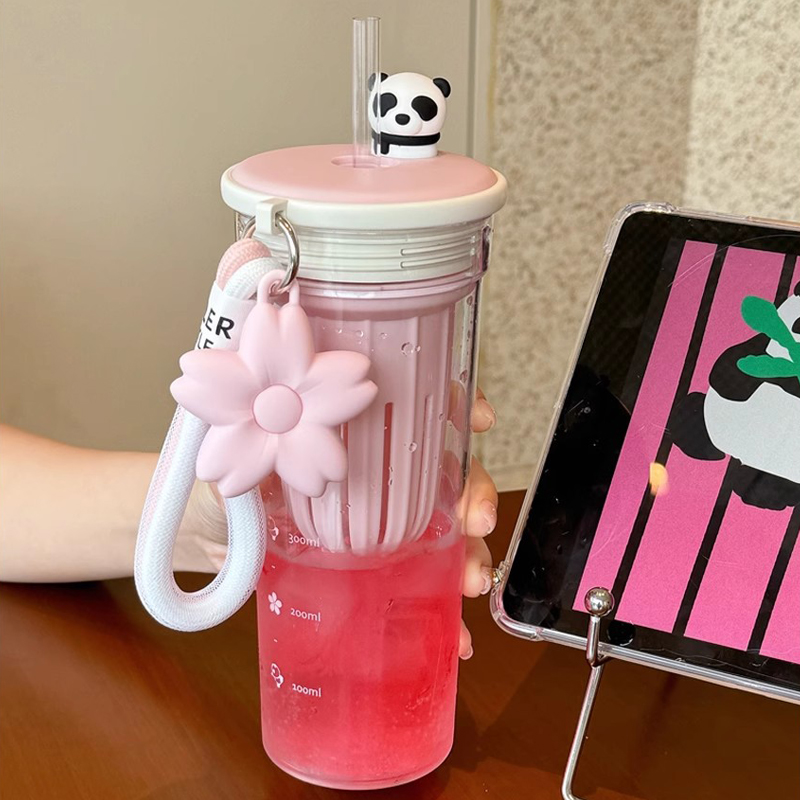 650ml Kawaii su filtreli şişe  - Water Filter Straw incelemesi ve fiyatı