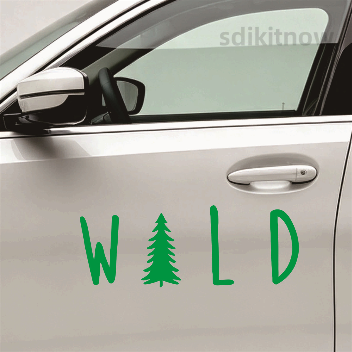 Vahşi Çam Ağacı Vinil Araba Çı - Outdoor Adventure Words incelemesi ve fiyatı