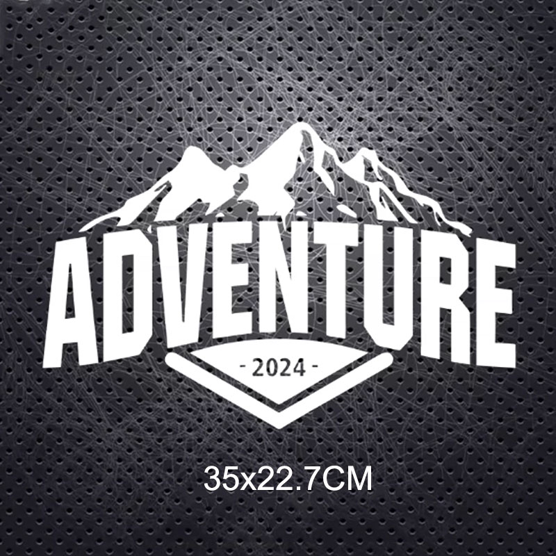 2024 Dağ Macera Araba Çıkartma - Outdoor Adventure Words incelemesi ve fiyatı