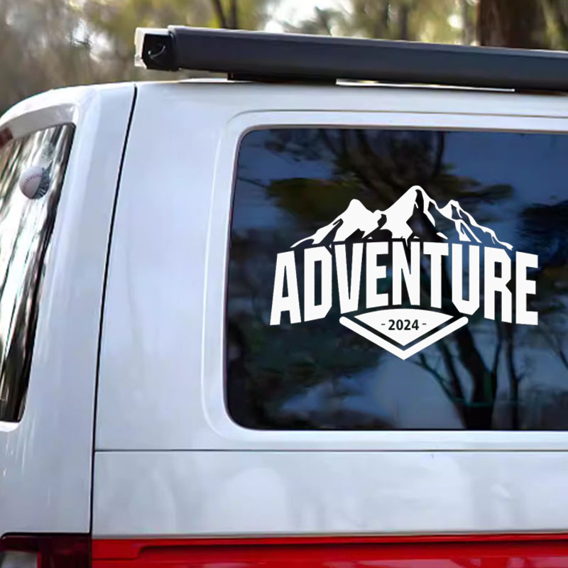 2024 Dağ Macera Araba Çıkartma - Outdoor Adventure Words incelemesi ve fiyatı