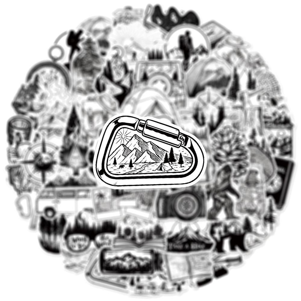 10/30/50 adet Siyah Beyaz Açık - Outdoor Adventure Girls incelemesi ve fiyatı