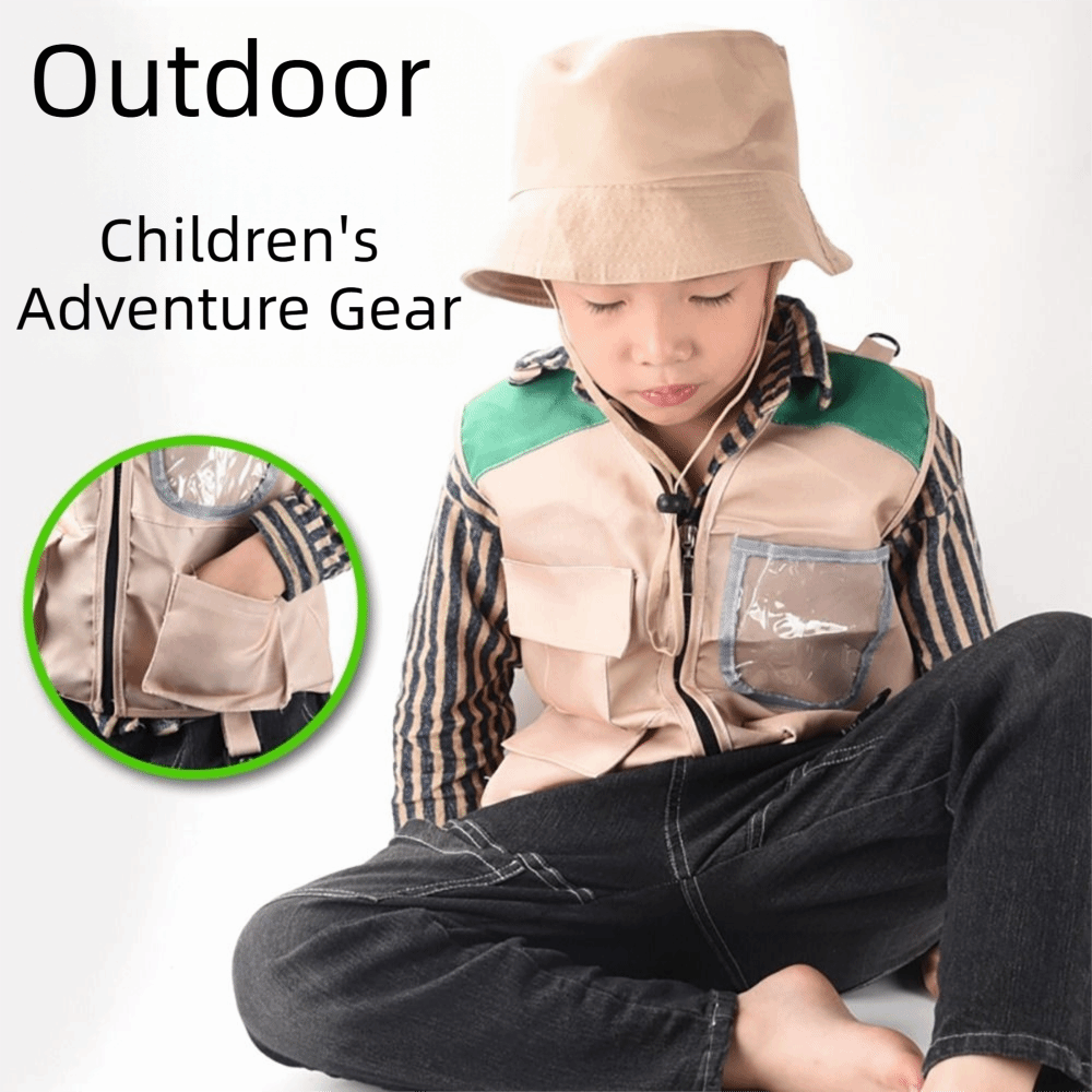 Çok Renkli Çocuk Keşif Şapkası - Outdoor Adventure Kit For Kids incelemesi ve fiyatı